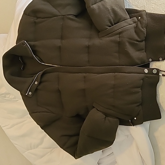 Ralph Lauren Cashmere and Silk Bomber Jacket in Forest Green - Picture 11 of 12